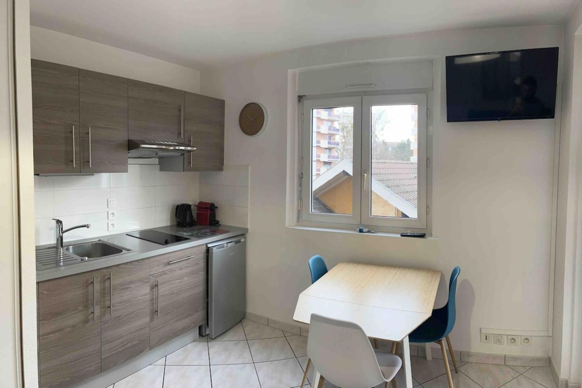 Апартаменты Le Rialto Cozy T2 Avec Parking Анси Экстерьер фото